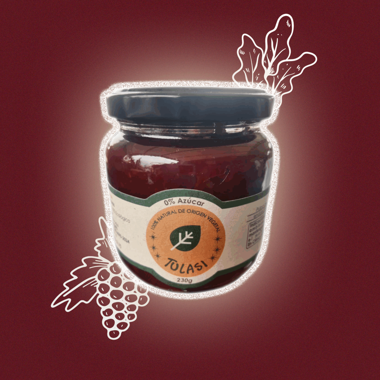 Moras y Ruibarbo | 230 Gr